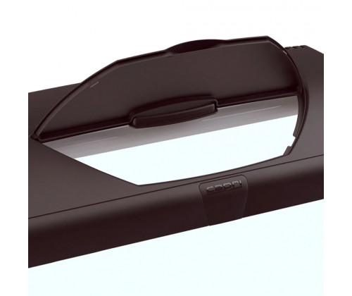 Стеклянный аквариум с оборудованием на 60 литров Ferplast Capri 60 LED Plus (Ферпласт Капри 60) Черный
