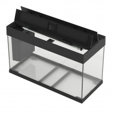 Скляний акваріум зі світлодіодною лампою на 240 літрів Ferplast Dubai 120 LED (Ферпласт Дубай 120 ЛЕД)