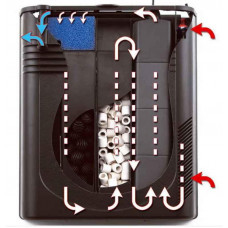 Акваріум з обладнанням на 300 літрів Ferplast Cayman 110 Scenic (Ферпласт Кайман 110 Скеніс)