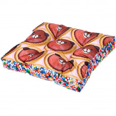 Подушка - лежак для собак и кошек Ferplast Love Donuts (Ферпласт Лав Донатс)