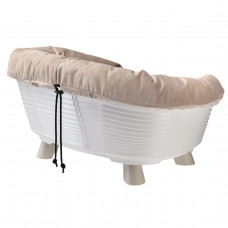 Лежанка - диван для собак и кошек Ferplast Sofà Throne (Ферпласт Софа Трон) 85х62х33 см - 8, Белый