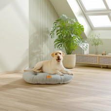 Лежак - подушка для кошек и собак Ferplast Relax Bouclе (Ферпласт Релакс) 78 x 50 cм - 78/8, Серый