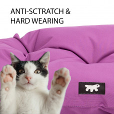 Подушка устойчива к царапинам и водоотталкивающая для собак и котов Ferplast Relax Tech (Ферпласт Релакс Теч) 85 x 55 cm - 89/10, Фиолетовый