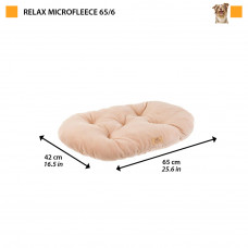 Лежак - подушка для собак и котов из микрофлиса Ferplast Relax Microfleece (Ферпласт Релакс Микрофлис)