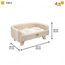 Лежак - диван для собак и кошек Ferplast Yuki (Ферпласт)