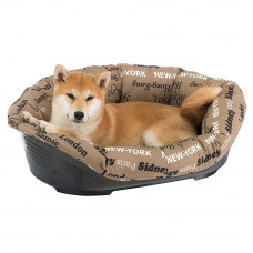 Подушка для лежака для собак и кошек Ferplast Sofа' Cushion Cities (Ферпласт Софа Кушин Ситиес) 73 х 55 х h 27 см - 6