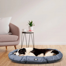 Подушка устойчива к царапинам и водоотталкивающая для собак и котов Ferplast Relax Tech (Ферпласт Релакс Теч) 85 x 55 cm - 89/10, Серый