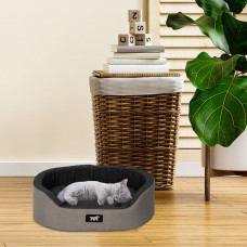 Лежак - кровать для собак и кошек Ferplast Dandy C Colour (Ферпласт Денди С Колор) 45 x 35 x h 13 cm - 45, Коричневый
