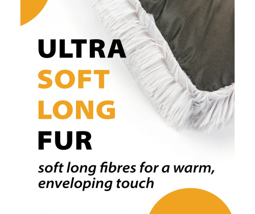 Лежак - подушка для кошек и собак Ferplast Shanti (Ферпласт) 95х60х13 см - 95