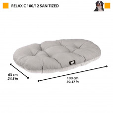 Подушка для собак и кошек с антибактериальной обработкой Ferplast Relax С Sanitized (Ферпласт Релакс Санитайз) 100 x 63 cм - 100/12