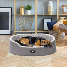 Лежак для собак и кошек с антибактериальной обработкой Ferplast Dandy Sanitized (Ферпласт Денди Санитайз) 65 x 46 x h 17 cм - 65