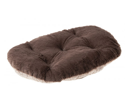 Подстилка - лежак двусторонний для собак и котов Ferplast Relax F (Ферпласт Релакс Ф) 78 х 50 см - RELAX F 78/8, Коричневый