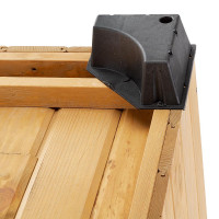 Будка дерев'яна для собак Ferplast Baita (Ферпласт Байта) 140 x 85.5 x h 87 см - BAITA 120