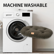 Лежак - подушка для кошек и собак Ferplast Relax Bouclе (Ферпласт Релакс) 85 x 55 cм - 89/10, Темно-зеленый