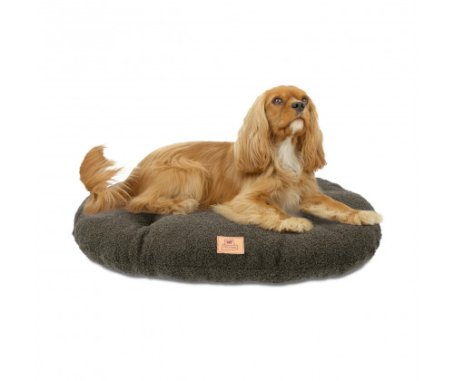 Лежак - подушка для кошек и собак Ferplast Relax Bouclе (Ферпласт Релакс) 65 x 42 cм - 65/6, Темно-зеленый