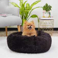 Лежак - кровать для собак и кошек Ferplast Cuddly (Ферпласт Кадли) Ø 60 x 14 cm - 60, Коричневый