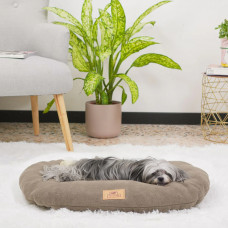 Лежак - подушка для собак и котов из микрофлиса Ferplast Relax Microfleece (Ферпласт Релакс Микрофлис) 65 x 42 cm - 65/6, Коричневый