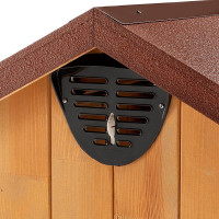 Будка деревянная для собак Ferplast Domus (Ферпласт Домус) 70 х 83 х h 67 см - MEDIUM