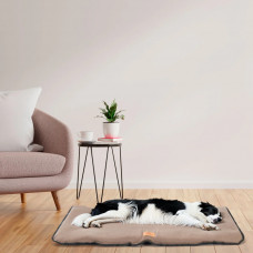 Матрас-подстилка для собак Ferplast Jolly Microfleece (Ферпласт Джолли Микрофлис) 83 x 50 cм - 85, Серый