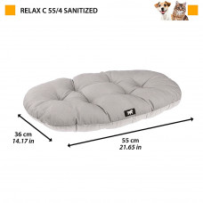Подушка для собак и кошек с антибактериальной обработкой Ferplast Relax С Sanitized (Ферпласт Релакс Санитайз) 55 x 36 cм - 55/4