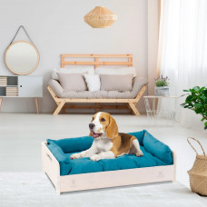 Деревянная кровать - лежак для собак и кошек Ferplast Hall (Ферпласт Хелл)