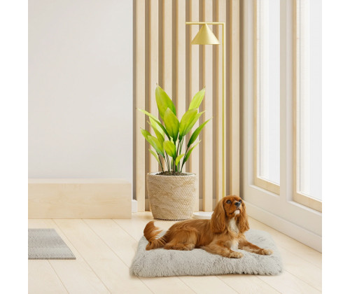 Лежак - подушка для кошек и собак Ferplast Shanti (Ферпласт) 80х50х12 см - 80