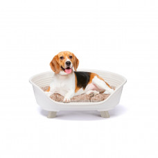 Лежанка - диван для собак и кошек Ferplast Throne (Ферпласт Трон) 70.5х52х28.5 см - 6, Белый