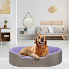 Лежак - кровать для собак и кошек Ferplast Dandy C Colour (Ферпласт Денди С Колор) 110 x 70 x h 23 cm - 110, Лиловый