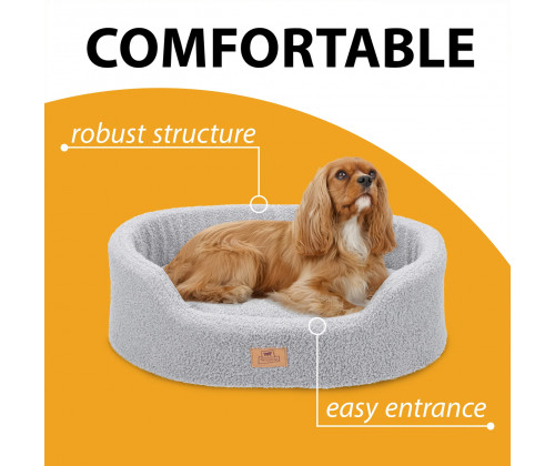 Лежак - кровать для собак и кошек Ferplast Dandy Bouclе (Ферпласт Денди)