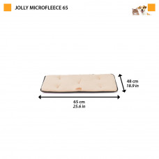 Матрас-подстилка для собак Ferplast Jolly Microfleece (Ферпласт Джолли Микрофлис) 65 x 48 cм - 65, Бежевый