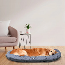 Подушка устойчива к царапинам и водоотталкивающая для собак и котов Ferplast Relax Tech (Ферпласт Релакс Теч) 100 x 63 cm - 100/12, Серый