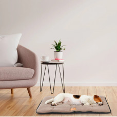 Матрас-подстилка для собак Ferplast Jolly Microfleece (Ферпласт Джолли Микрофлис) 65 x 48 cм - 65, Серый