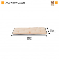 Матрас-подстилка для собак Ferplast Jolly Microfleece (Ферпласт Джолли Микрофлис) 83 x 50 cм - 85, Бежевый
