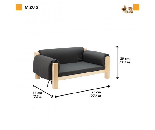 Лежак - диван для собак и кошек Ferplast Mizu (Ферпласт) Лежак - диван для собак и кошек Ferplast Mizu (Ферпласт)