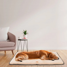 Матрас-подстилка для собак Ferplast Jolly Microfleece (Ферпласт Джолли Микрофлис) 98 x 65 cм - 100, Бежевый