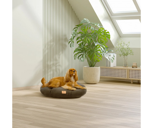 Лежак - подушка для кошек и собак Ferplast Relax Bouclе (Ферпласт Релакс) 65 x 42 cм - 65/6, Темно-зеленый