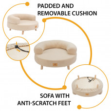 Лежак - диван для собак и кошек Ferplast Aki (Ферпласт)