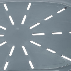 Пластиковый лежак для собак и кошек Ferplast Siesta Deluxe (Ферпласт Сиеста Делюкс) 70.5 х 52 х h 23.5 см - 6, Серый