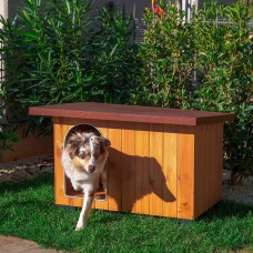 Будка дерев'яна для собак Ferplast Baita (Ферпласт Байта) 95.5 х 65 h 65.5 см - BAITA 80
