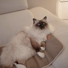 Подстилка - одеяло для кошек и собак Ferplast Logan (Ферпласт Логан) 65 х 40 см - LOGAN 70, Бежевый