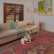 Подстилка - одеяло для кошек и собак Ferplast Logan (Ферпласт Логан) 80 х 50 см - LOGAN 85, Бежевый