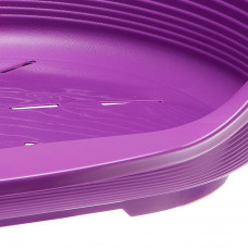 Пластиковий лежачик для котів і собак Ferplast Siesta Deluxe (Ферпласт Сеєста Деллюкс) 82 х 59.5 x h 25 см - SIESTA DELUXE 8, Фіолетовий