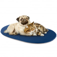 Подушка - подстилка для кошек и собак Ferplast Galette (Ферпласт Галет) 95 х 61 х h 2.5 см - GALETTE 100, Синий