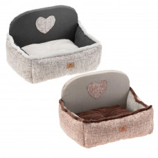 Мягкое место - лежак для котов и собак Ferplast Angel (Ферпласт Енджел) Коричневый