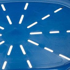 Пластиковий лежачик для котів і собак Ferplast Siesta Deluxe (Ферпласт Сеєста Деллюкс) 82 х 59.5 x h 25 см - SIESTA DELUXE 8, Синій