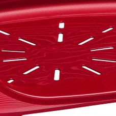 Пластиковий лежачик для котів і собак Ferplast Siesta Deluxe (Ферпласт Сеєста Деллюкс) 70.5 х h 23.5 см - SIESTA DELUXE 6, Бордовий