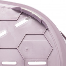 Пластиковый лежак для котов и собак Ferplast Siesta Deluxe (Ферпласт Сиеста Делюкс) 49 x 36 x h 17,5 cm - 2, Светло-фиолетовый