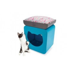 Jolly Pets Kitty Kasa Penthaus Bed (Джоллі Петс Кітті Каса Пенгаус Бед) ліжко - лежачий для котів Сірий