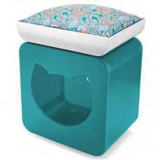 Jolly Pets Kitty Kasa Penthaus Bed (Джоллі Петс Кітті Каса Пенгаус Бед) ліжко - лежачий для котів Сірий