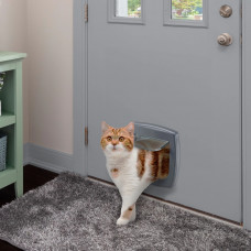 Дверка врезная для котов и собак Ferplast Swing 3 (Ферпласт Свинг 3) Серый